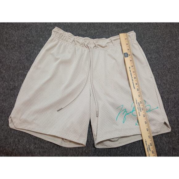 Nike Men's Shorts Jordan Essentials Flight Collection Mesh Light Brown Size M - Picture 12 of 13